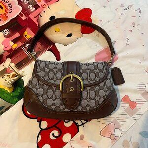 Coach Soho Flap Bag in Signature Jacquard